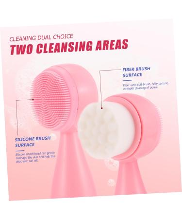 FRCOLOR Silicone Face Brush Multifunctional Face Brush Cleaning Facial Cleansing Brush Comfortable Facial Cleanser Home Accessory Silica Gel Household Sink - Buy Online on GoSupps.com