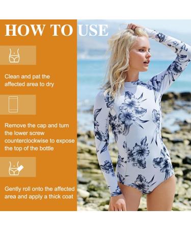 KUIRUNRX AntiFriction Cream Antichafing stick Antifriction chafing cream stick To relieve friction and irritation Waterproof against chafing Used For Chest Arm Thigh and Buttocks 40G - Buy Online on GoSupps.com