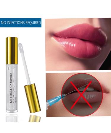 Buy Lip Injection Extreme Lip Plumper | Clear Glitter Lip Gloss & Diamond Plumping Oil for Women & Girls | International Shipping Available - Buy Online on GoSupps.com