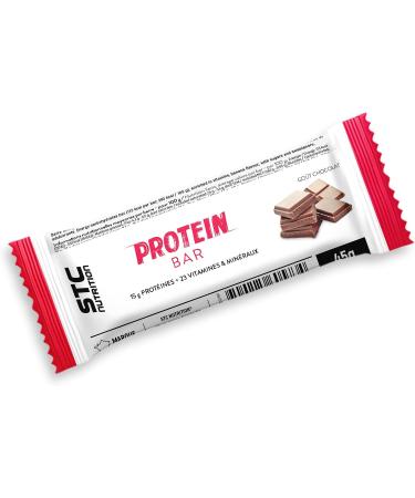 STC NUTRITION - Protein Bar - Protein bar enriched with vitamins & minerals - Maintenance of muscle mass - 14g of protein per bar - Box of 5 bars - Buy Online on GoSupps.com