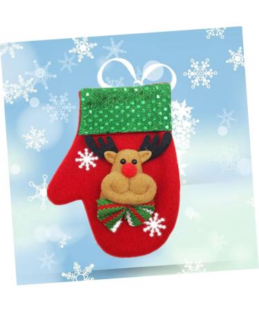 LABRIMP 3pcs Ornament Candy Bags Christmas Decor Christmas Pouch Christmas Bag Gloves Window Bag Size 2 As Shown - Buy Online on GoSupps.com