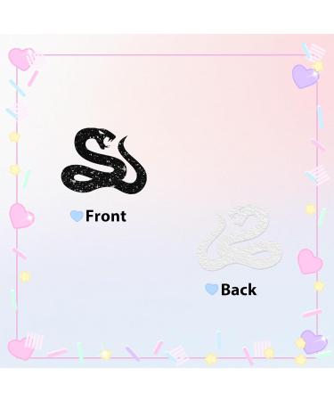 24pcs Snake Cupcake Toppers Black Glitter Snake Cake Decor Reptile Animal Cake Decorations for Baby Shower Reptile Pet Themed Birthday Party Decoration - Buy Online on GoSupps.com