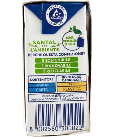 Parmalat Santal Pesca Set of 3 peach juice Fruit juice Soft drink Brik 3 x 200 ml - Buy Online on GoSupps.com