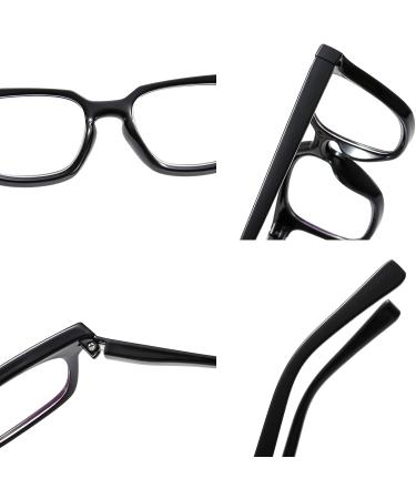 Suertree 3 Pack Reading Glasses with Blue Light Filter - Stylish Anti-Blue Visual Aid for Men & Women - 2.5x Magnification Quality Spring Hinge BM671 - Buy Online on GoSupps.com