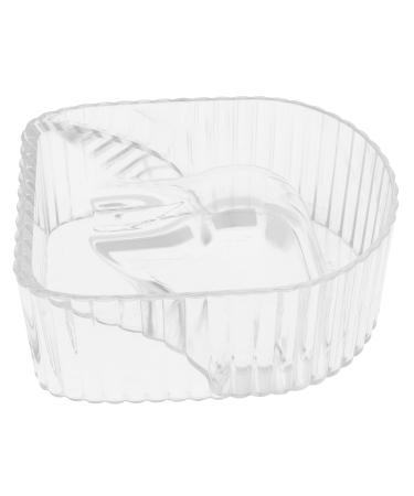 POPETPOP Manicure Hand Soak Bowl Dappen Dish for Acrylic Nails Acrylic Nail Remover Bowl Hand Soaking Bowls Manicure Bowl for Hand Manicure Supplies Nail Art Tool Wrist Brightener 14.2x11cm Transparent