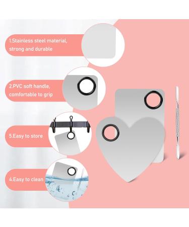 2 Set Makeup Mixing Palette Makeup Palette Mixing Palette Makeup Spatula Makeup Tools Foundation Kit Travel Makeup Palette Contouring Palette(Style 2) - Buy Online on GoSupps.com