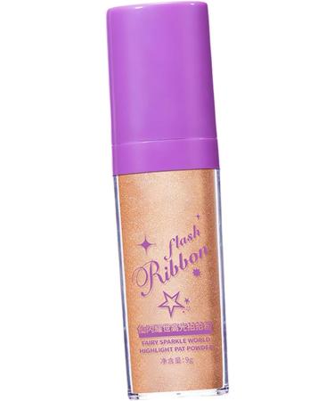 Brightener High Gloss Blush Powder Cosmetics Body Brighten Glitter Patting Powder Hair Night Parties golden brown - Buy Online on GoSupps.com