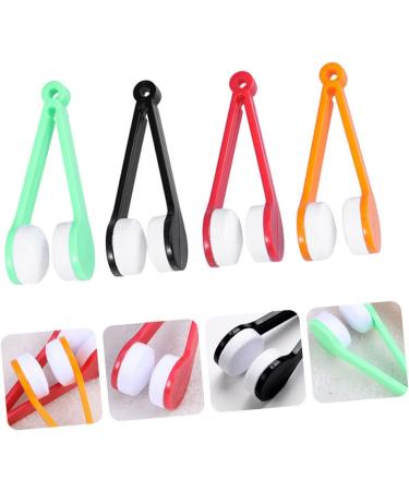 FOMIYES 4pcs Glasses Cleaning Wipe - Portable Lenses Cleaner for Eyeglasses & Sunglasses | Prevent Marks & Smudges - Random Color - Buy Online on GoSupps.com