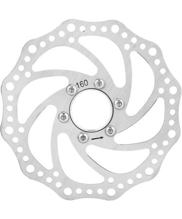 EVTSCAN 160mm Bike Brake Rotors with Threaded Hubs and Flange Adapter - 6 Bolts - Buy Online on GoSupps.com
