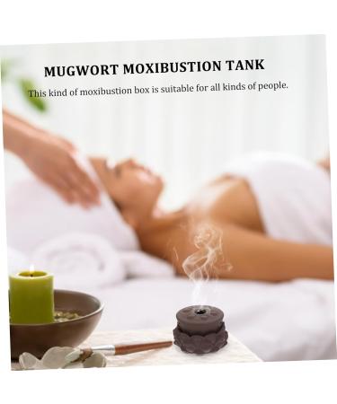 Shop Lurrose Portable Moxibustion Supplies Box - Navel Warming Moxa Stick Burner & Body Massage Roller - International Shipping Available - Buy Online on GoSupps.com