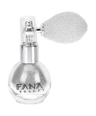 Shimmer Sparkle Powder Spray - Glitter Makeup for Face Body Hair & Nails | Silver White - Buy Online on GoSupps.com