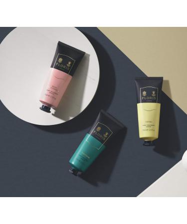 Floris Rosa Centifolia Hand Treatment Cream 75ml - Luxury Hydrating Cream for Soft Hands | International Shipping Available - Buy Online on GoSupps.com