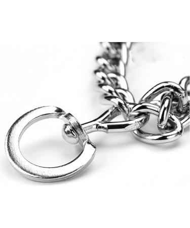 rflaueo 1pc 4mmx60cm Metal Choke Chain for Dog nti Bark Collars for Dogs Durable Thick Prong Collars for Pet Outdoor Training Anti Bark Collars for Dogs(U139-1) - Buy Online on GoSupps.com