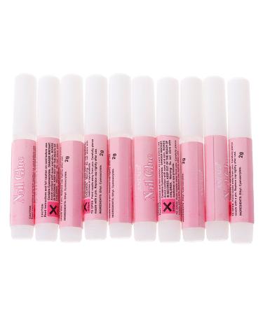 LDA GET Fresh 100pcs 2g Mini Professional Beauty Nail False Art Decoration Tips Acrylic Glue
