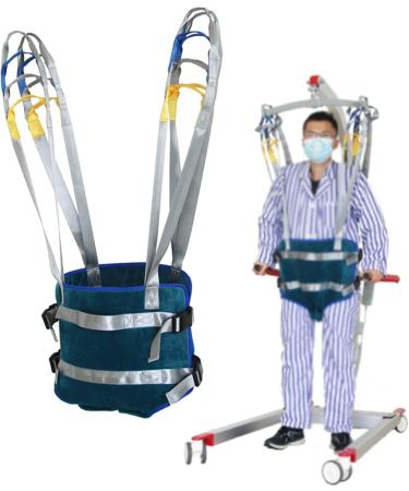 Medical Lift Equipment Full Body Walking Standing Aids Patient Lift Sling with Four Point Support Full Body Transfer Belt Strap Patient Hoist Sling for Leg Lumbar Relief Trainer Adjustable Waist L - Buy Online on GoSupps.com
