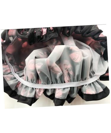 UKCOCO 2pcs Women's Reusable Shower Caps Set - Water Resistant Bath Visor for Salon & Home Use - Buy Online on GoSupps.com