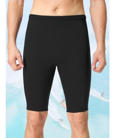 REALON 3mm Neoprene Wetsuit Pants - 2mm Leggings for Cold Water Activities - Unisex - Black - 3X-Large - Buy Online on GoSupps.com