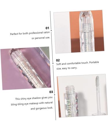 POPETPOP 3 Pcs Waterproof Liquid Eyeshadow Waterproof Makeup Toiletries Fluid Eye Shadow Diamond Miss Metal 1 count (Pack of 1) 02#x3pcs - Buy Online on GoSupps.com
