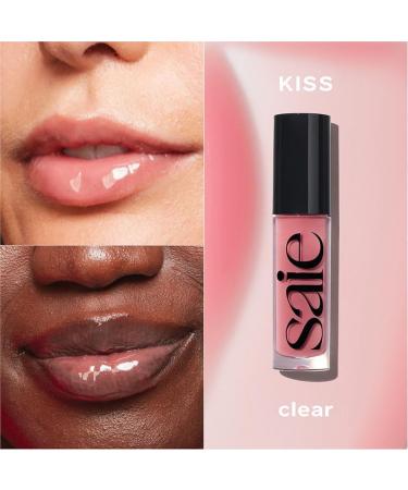 Buy Saie Glossybounce High-Shine Hydrating Lip Gloss Oil - Sheer Tinted Lip Oil with Hyaluronic Acid & Jojoba Oil for Moisture - International Shipping - Buy Online on GoSupps.com