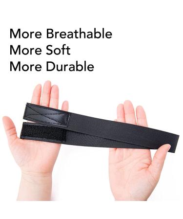 Aimeolyn 3Pcs Adjustable Wig Edge Elastic Band | 3cm Width Lace Melting Band for Lace Front Wigs | Breathable & Durable | Black - Buy Online on GoSupps.com