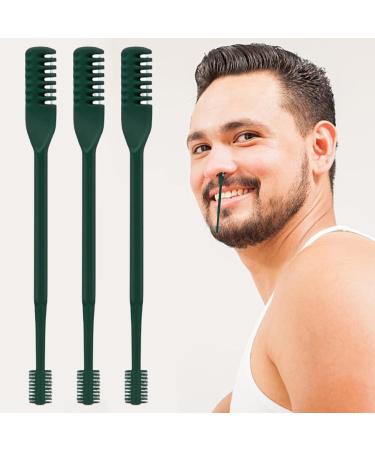 Nose Hair Trimmer for Women with Double Attachments 360 Degree Rotating Grooming Device for Women and Men Dark Green - Buy Online on GoSupps.com