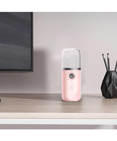 Nano Mister for Lash Extensions - Sprayer Mister Hydrating Portable Eyelash Aftercare Tool - Rechargeable Face Steamer for Lash Salon Make-Up & Skincare Treatments Pink - Buy Online on GoSupps.com