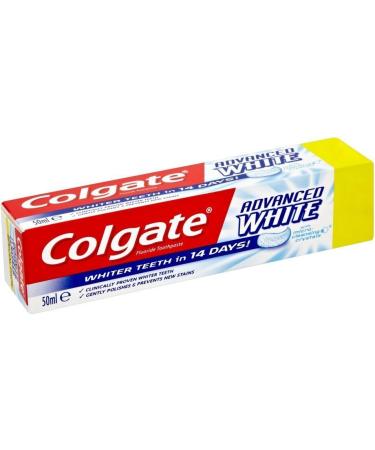 Buy Colgate 50ml Advanced White Toothpaste | Fast International Shipping & Best Prices - Buy Online on GoSupps.com