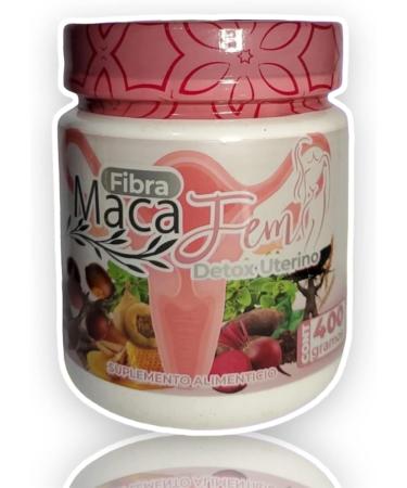 FIBRA MACAFEM Detox UTERINO 14.11oz - Ideal para P rdida de Peso en Mujeres | Suplemento Natural Internacional - Buy Online on GoSupps.com