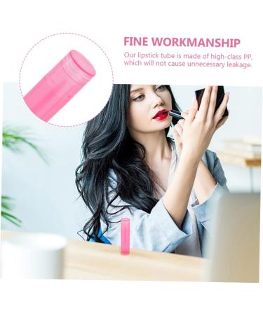 24 pi ces Tubes Vides pour DIY Petits Tubes Transparents pour Conteneurs pour Gloss et Cr me Format Rose Faciles Transporter et Remplir - Buy Online on GoSupps.com