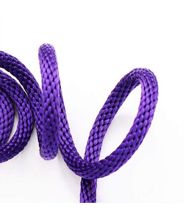 Buy Lynxking Reflective Dog Leash 4.5m - Durable Nylon Training Line with Carabiner Hook for Small Medium & Large Dogs - Purple - Buy Online on GoSupps.com