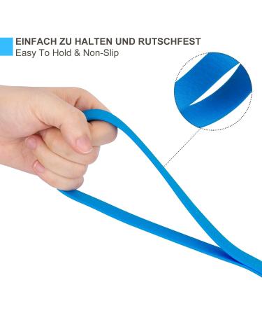 TOOZEY 5m Blue Training Lead for Dogs with Hand Loop - Waterproof and Robust Dog Leash Set - Ideal for Large to Small Dogs - Buy Online on GoSupps.com