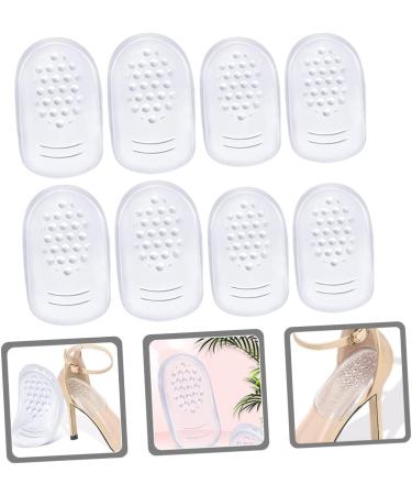 Buy 4 Pairs Self-Adhesive Clear Heel Pads | Soft Gel Inserts & Grips for Shoes | Breathable Shoe Accessories for Women - Buy Online on GoSupps.com