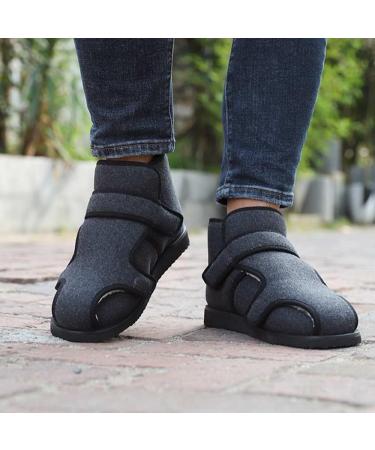 Yytcsjz Diabetic Shoes - Adjustable Warm House Shoes for Elderly with Swollen Feet, Edema, Plantar Fasciitis, Bunions, Arthritis - Gris, Size 9.5 - Buy Online on GoSupps.com