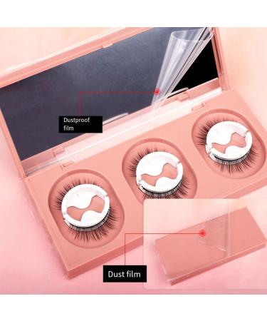 BOKIOESDE Cross Simulated Eyelashes Adapting False And False Easily Removed Multiple Styles Natural Double Repeatedly Non Two pair W12 - Buy Online on GoSupps.com