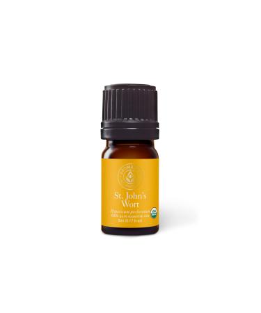 Aromatics International Premium Organic St. John's Wort Essential Oil 5ml | 100% Pure Essential Oil for Diffusion & Aromatherapy St. John's Wort 0.17 Fl Oz (Pack of 1)