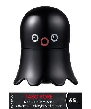 Tony Moly Tako Pore Bubble Pore Pack 65g - Deep Cleansing & Pore Minimizing Face Mask - Buy Online on GoSupps.com