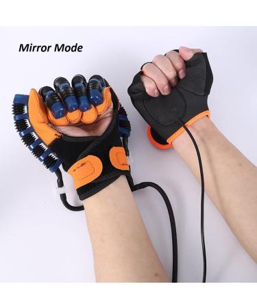 Rehabilitation Robot Gloves Hemiplegia Finger Trainer Stroke Hand Splint for Increasing Strength Passive Mirror Mode Single Finger Training (Left Hand) - Buy Online on GoSupps.com