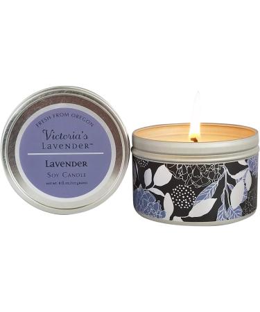 Lavender Luxury Scented Candles | Relaxing Aromatherapy | Essential Oil Soy Wax Candles - Victoria s Lavender - Buy Online on GoSupps.com