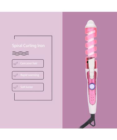 KIMISS Spiral Curling Wand - Electric Hair Curler & Styler with Ceramic Barrel | 110-240V | International Shipping Available - Buy Online on GoSupps.com
