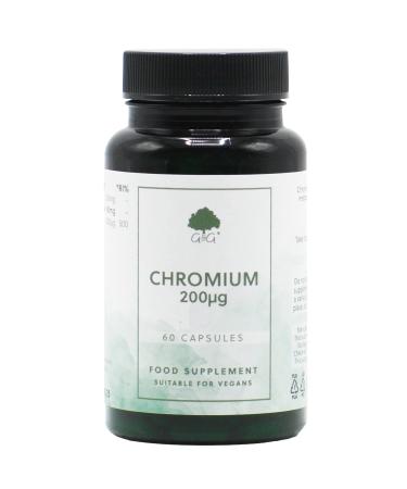 Chromium Picolinate | 200 g of Chromium Picolinate per Capsule | 60 Vegan Capsules | G&G Vitamins - Buy Online on GoSupps.com
