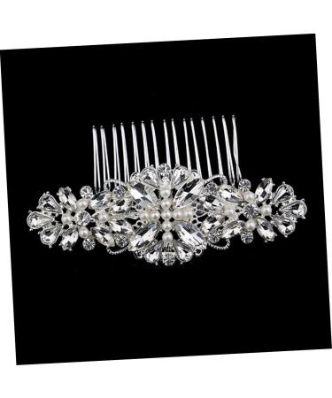 DOITOOL 1pc Flower Side Hair Comb Teasing Combs for Women Hair Combs for Women Accessories Rhinestone Hair Comb Pearl Hair Comb Pearl Inlaid Hair Comb Hair Piece Wedding Bride - Buy Online on GoSupps.com