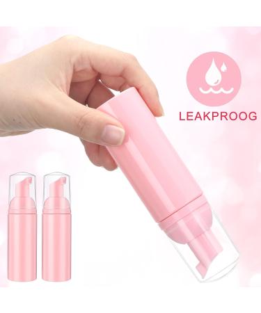 70 Pcs 2 oz Pink Foam Soap Dispensers - Refillable Mini Cleaning Bottles with Pump for Travel Hand Soap and Cosmetics - Buy Online on GoSupps.com
