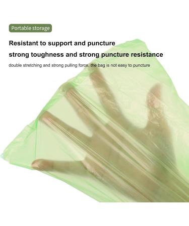 Besreey Small Garbage Bags for Bathroom Can | Waste Bin Trash Bags | Portable Bathroom Garbage Bags Thickened Small Trash Can Liners for Car Trash Can Green - Buy Online on GoSupps.com