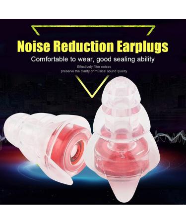 Noise Cancelling Concert & Party Earplugs | Red Rot - Sleep Concert & Party Sound Protection - Buy Online on GoSupps.com