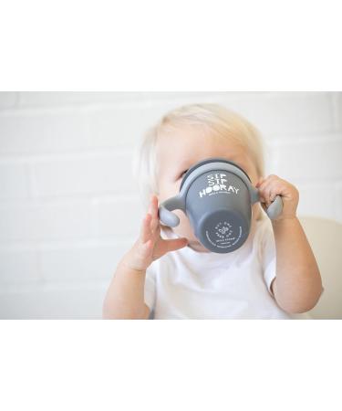 Bella Tunno Happy Sippy Cup - 6+ Months | Non-Toxic Silicone | BPA Free | Sip Sip Hooray - 8 oz - Buy Online on GoSupps.com