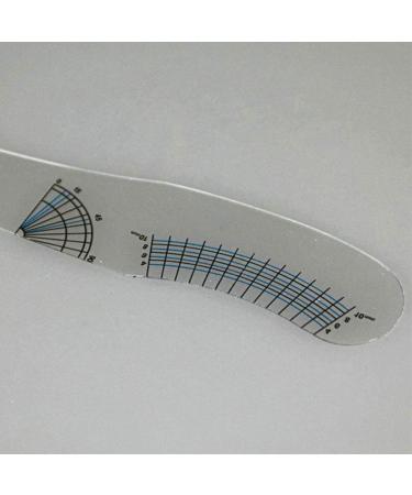 Eyelash Measure Ruler Eyelash Card Eye Mascara Beauty Ruler Makeup Tools for Women Lady Girls - Buy Online on GoSupps.com
