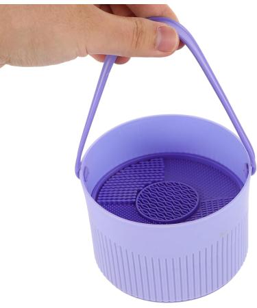Luxshiny Silicone Makeup Brush Cleaner Bowl Cosmetic Brush Cleaner Cup Makeup Brush Cleaning Tool Makeup Brush Sponge Storage Holder Color Remover Bowl Makeup Supplies - Buy Online on GoSupps.com