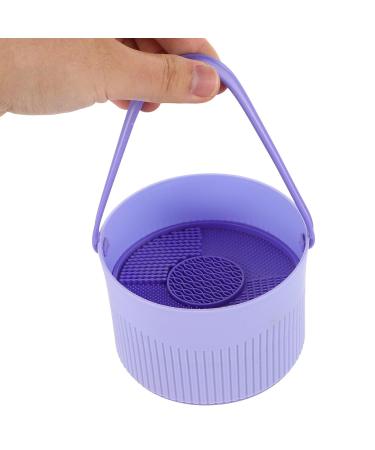 3-in-1 Makeup Brush Cleaner & Organizer | Silicone Cleaning Mat & Storage Bowl for Air Drying | International Shipping - Buy Online on GoSupps.com