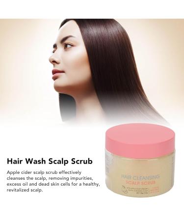 Clarifying Scalp Scrub & Hair Wash Peeling - Cider Infused 150ml | Dead Skin Removal & Shine Boost - Buy Online on GoSupps.com