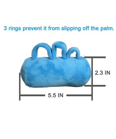Palm Grip Finger Contracture Cushion with Separator - Hand Therapy for Contractures and Skin Protection - Buy Online on GoSupps.com